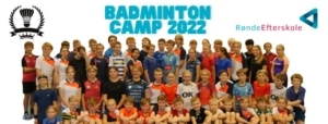 Badmintoncamp 2022 på Rønde Efterskole