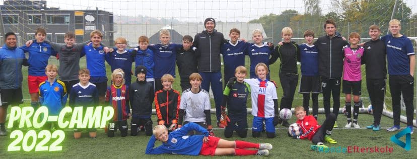 Fodboldcamp på Rønde Efterskole 2022