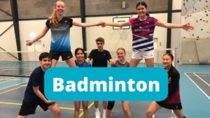 Badminton på Rønde Efterskole